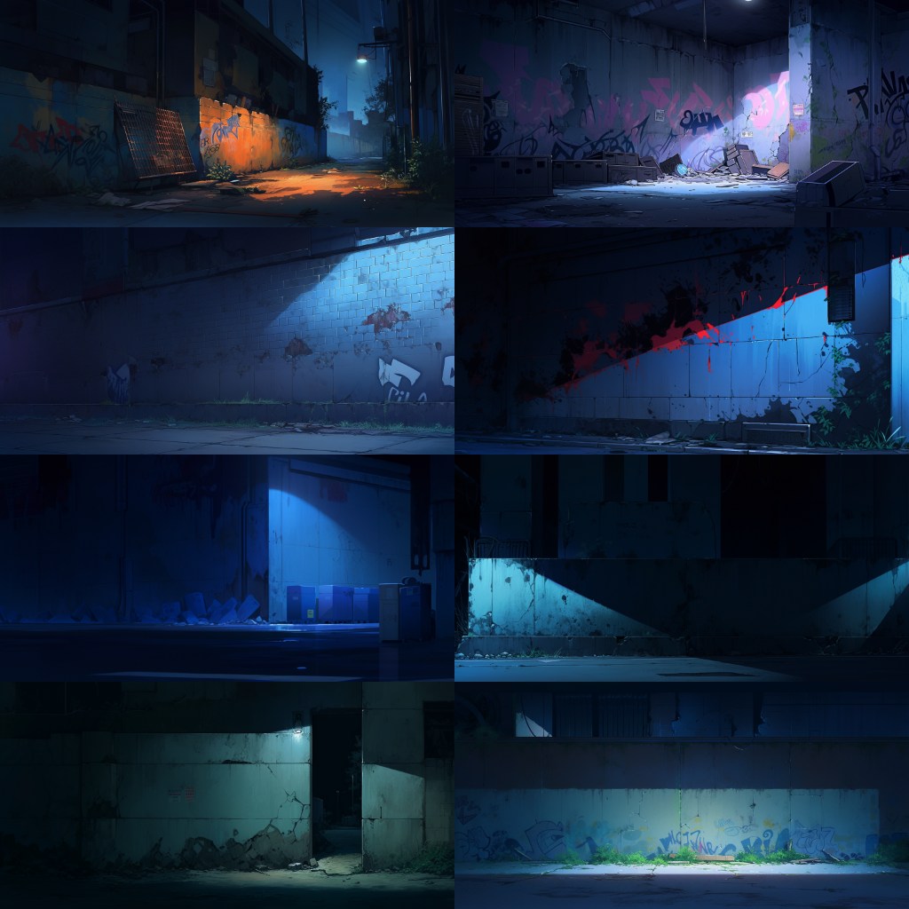 Underground 230 background illustrations
