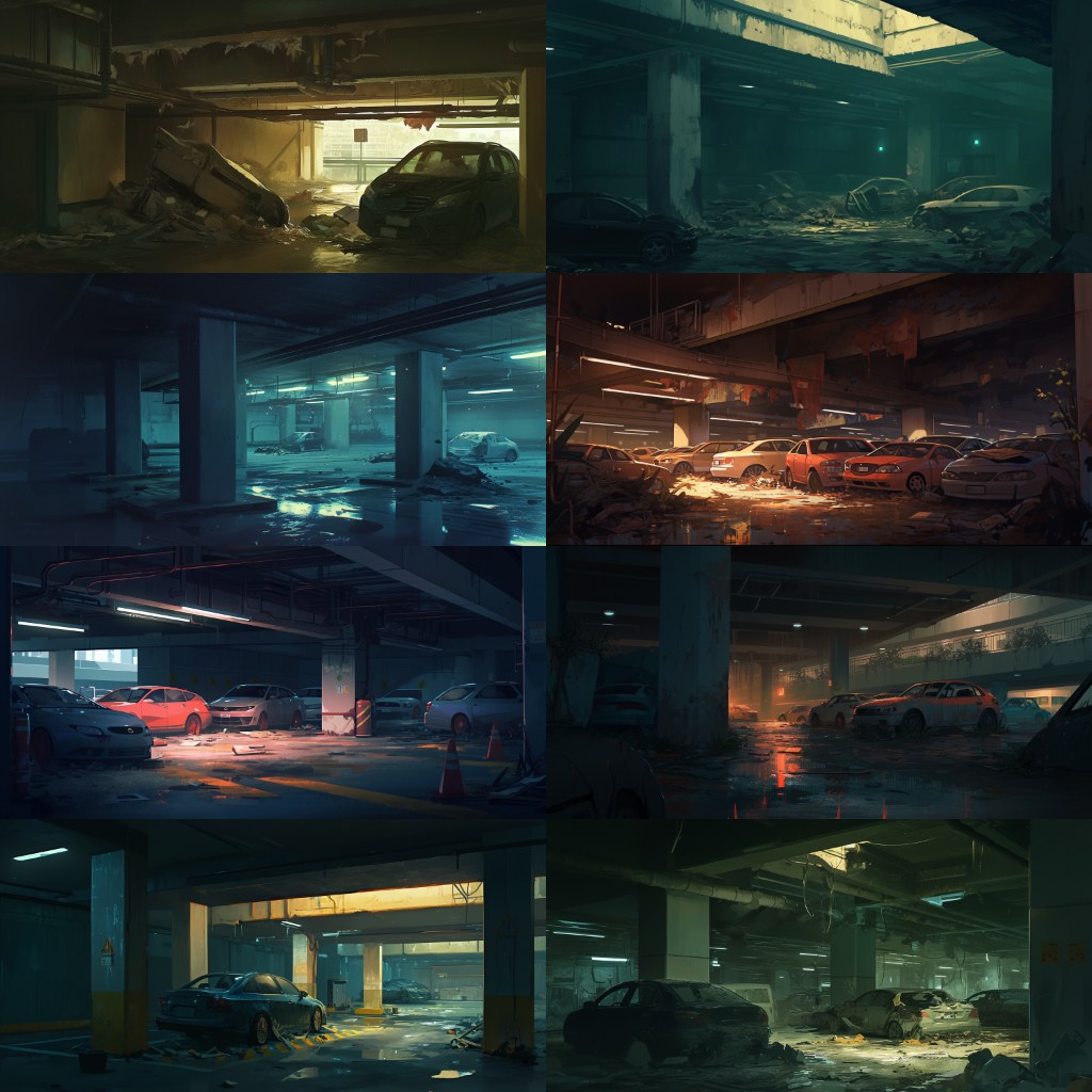 Underground 230 background illustrations