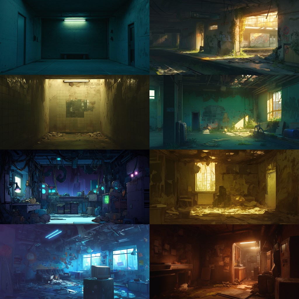 Underground 230 background illustrations