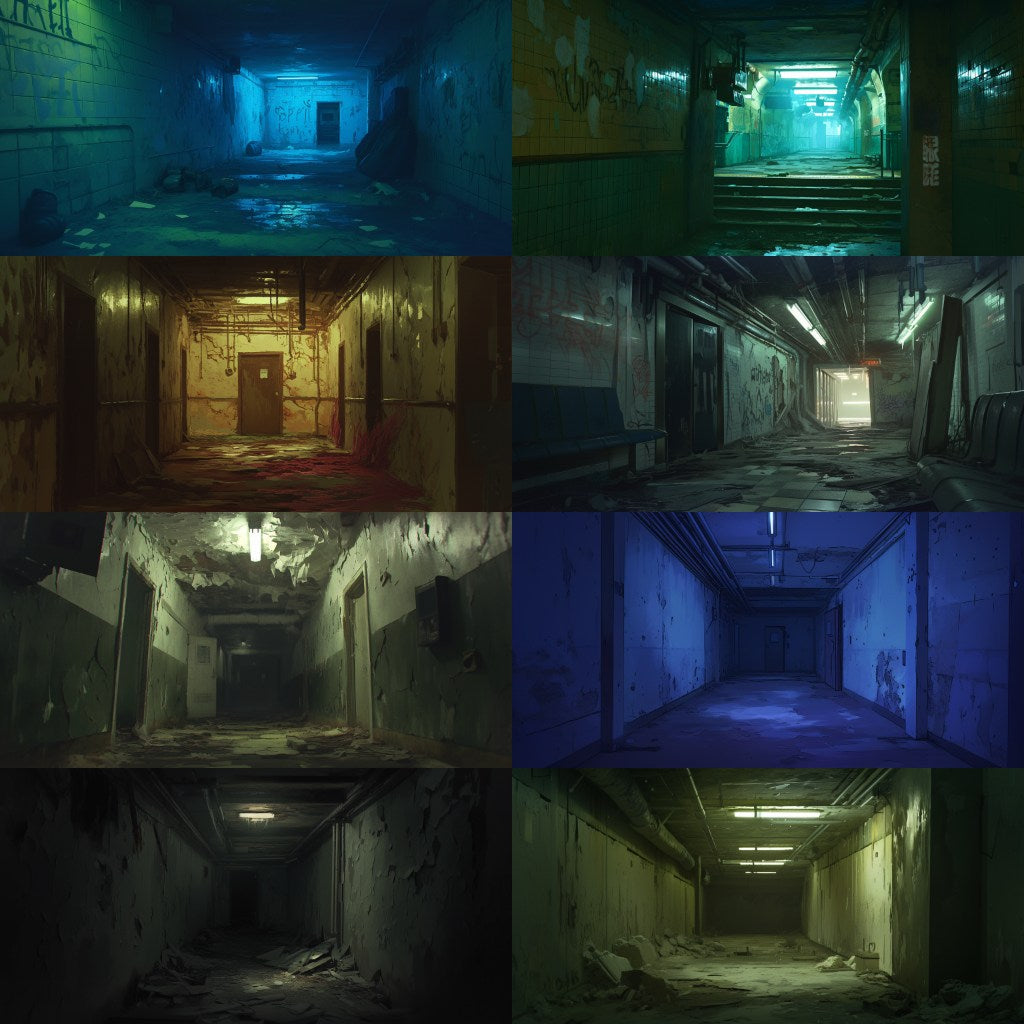 Underground 230 background illustrations