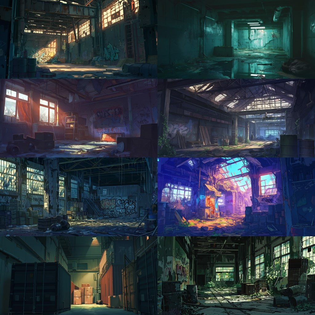 Underground 230 background illustrations