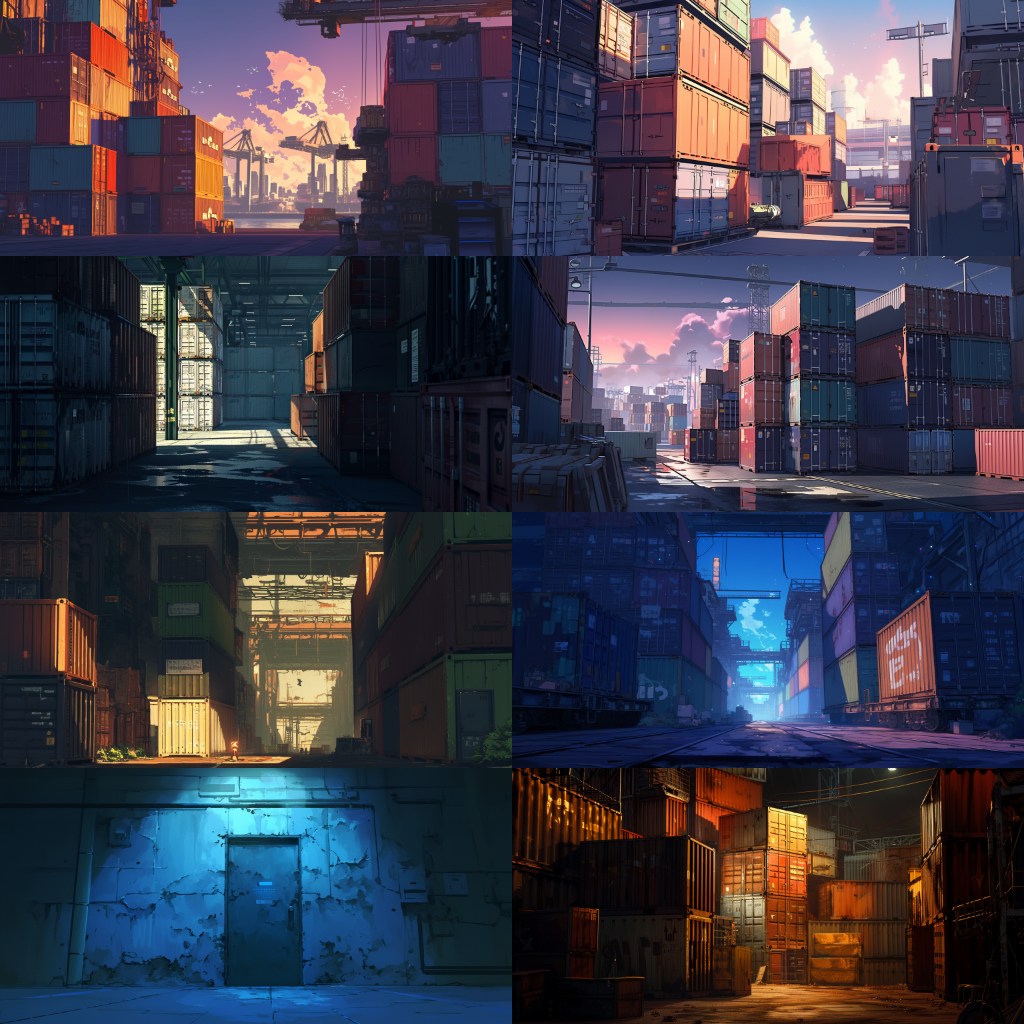 Underground 230 background illustrations