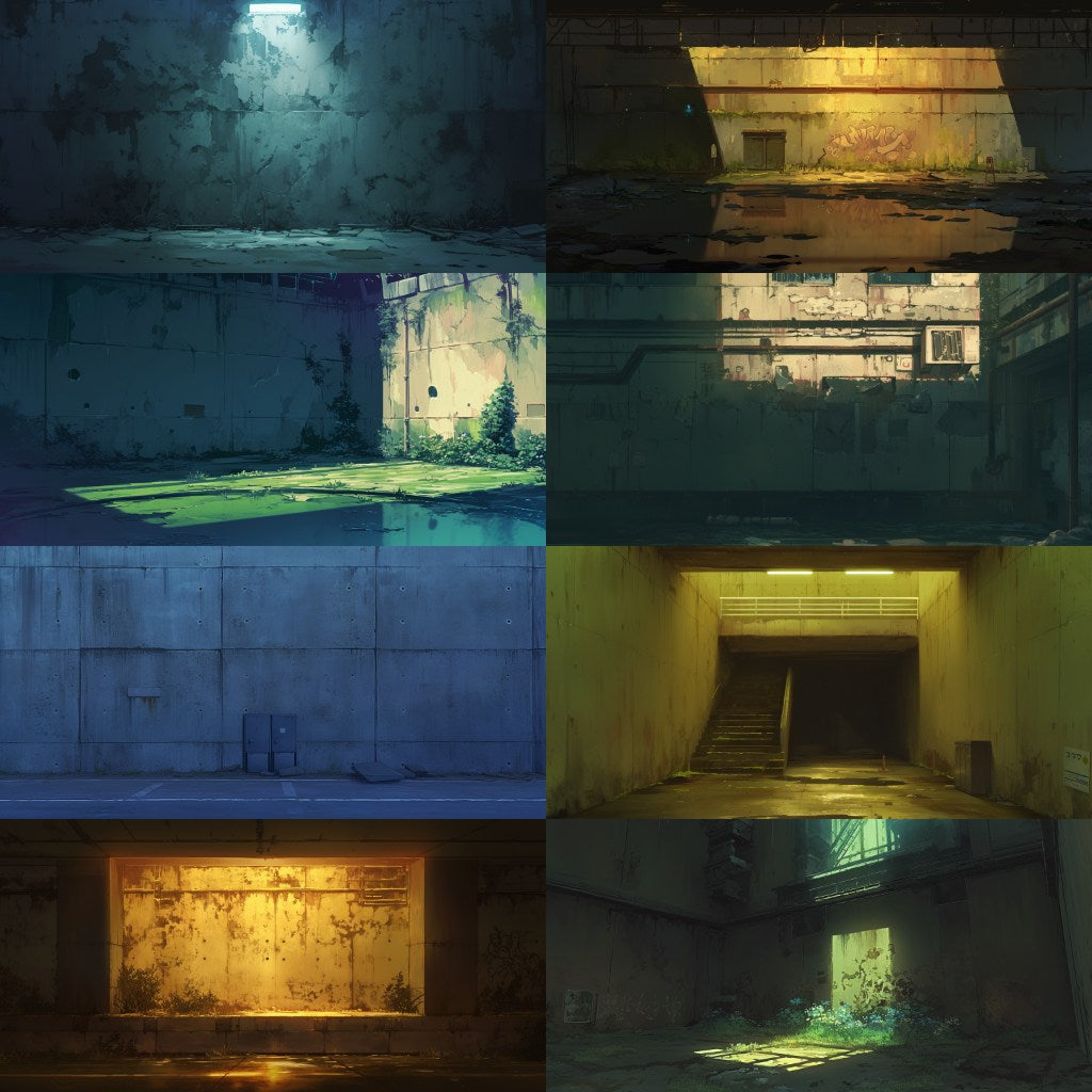 Underground 230 background illustrations