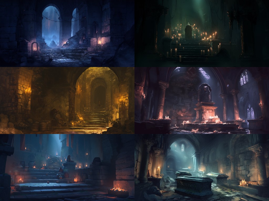 Underground 230 background illustrations