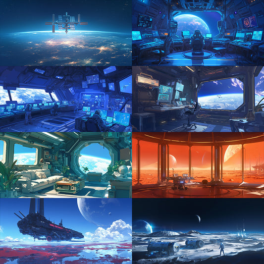 宇宙 350 背景插图