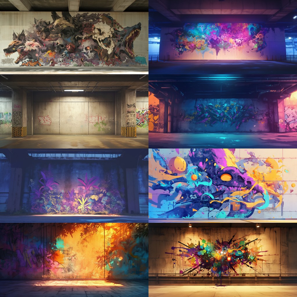 Wall 350 background illustrations