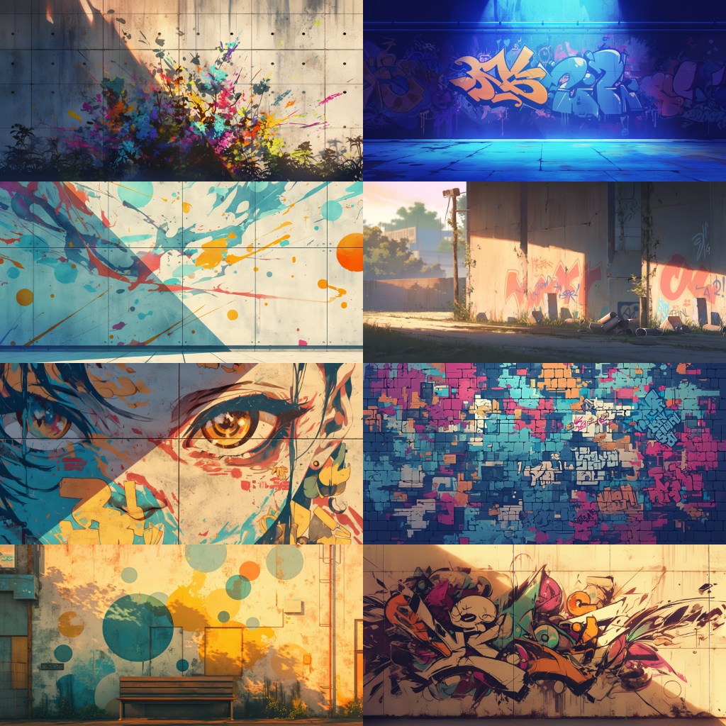 Wall 350 background illustrations