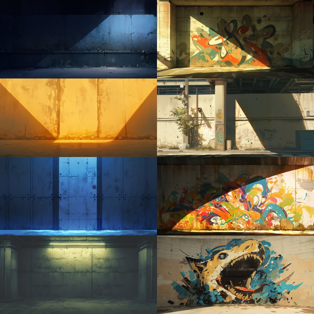 Wall 350 background illustrations