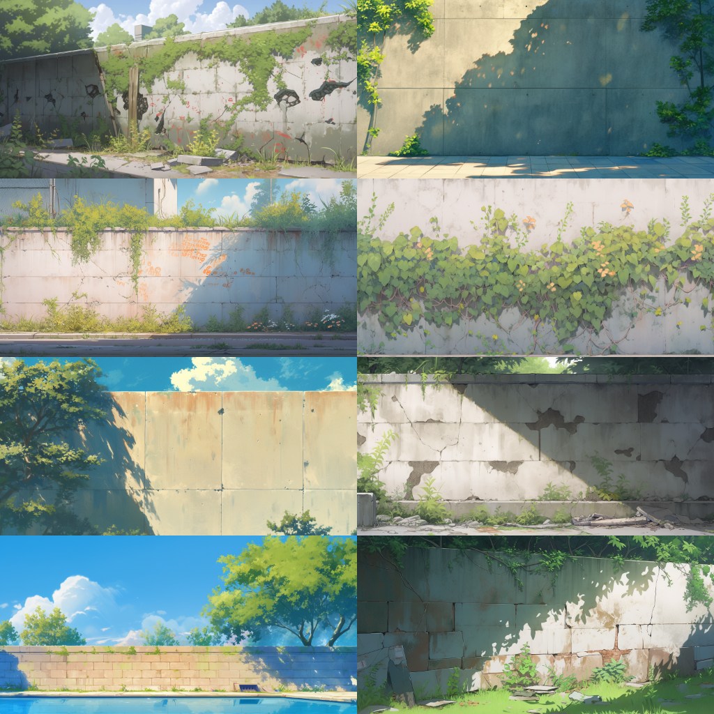 Wall 350 background illustrations