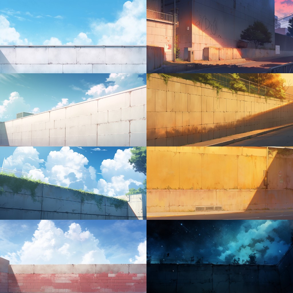 Wall 350 background illustrations