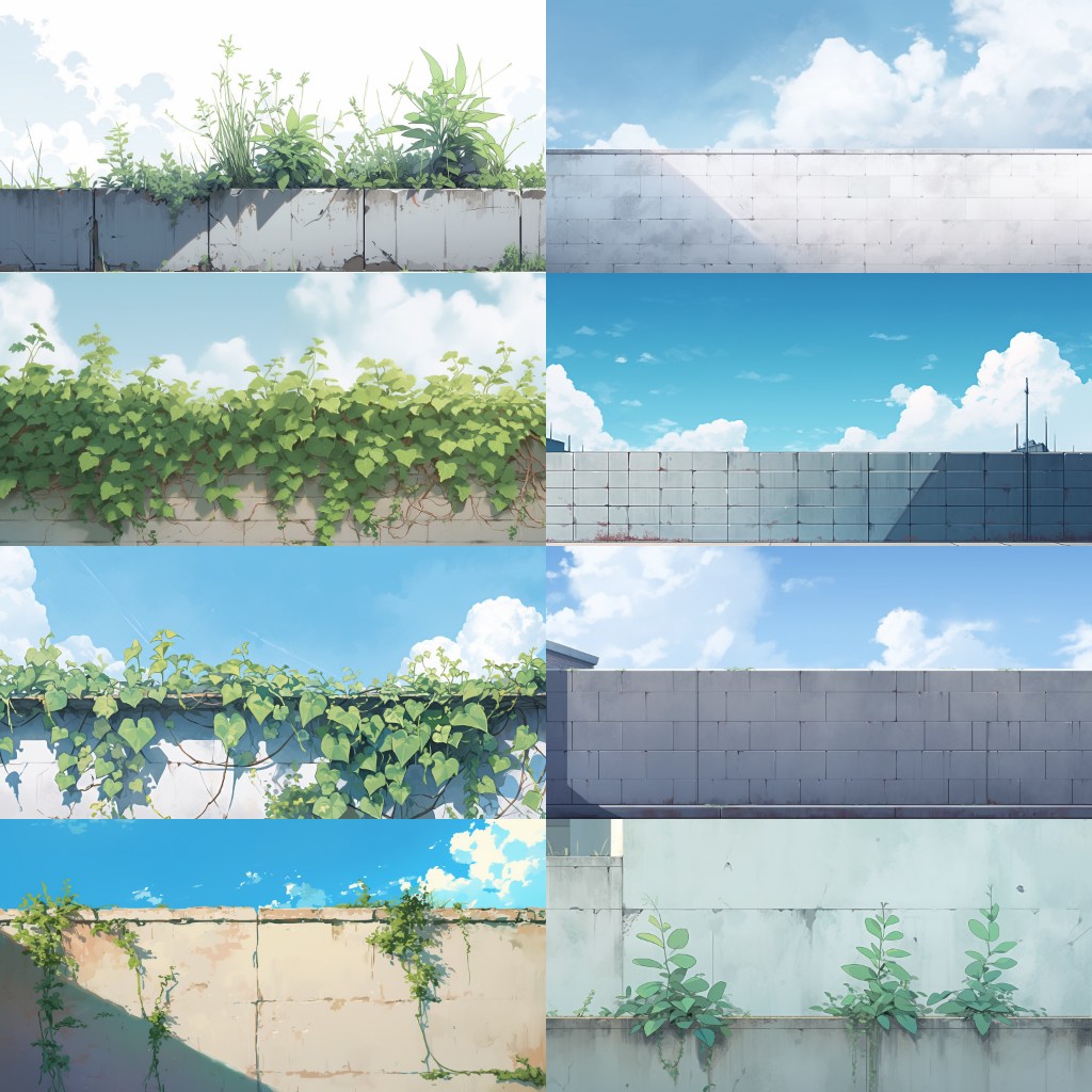 Wall 350 background illustrations