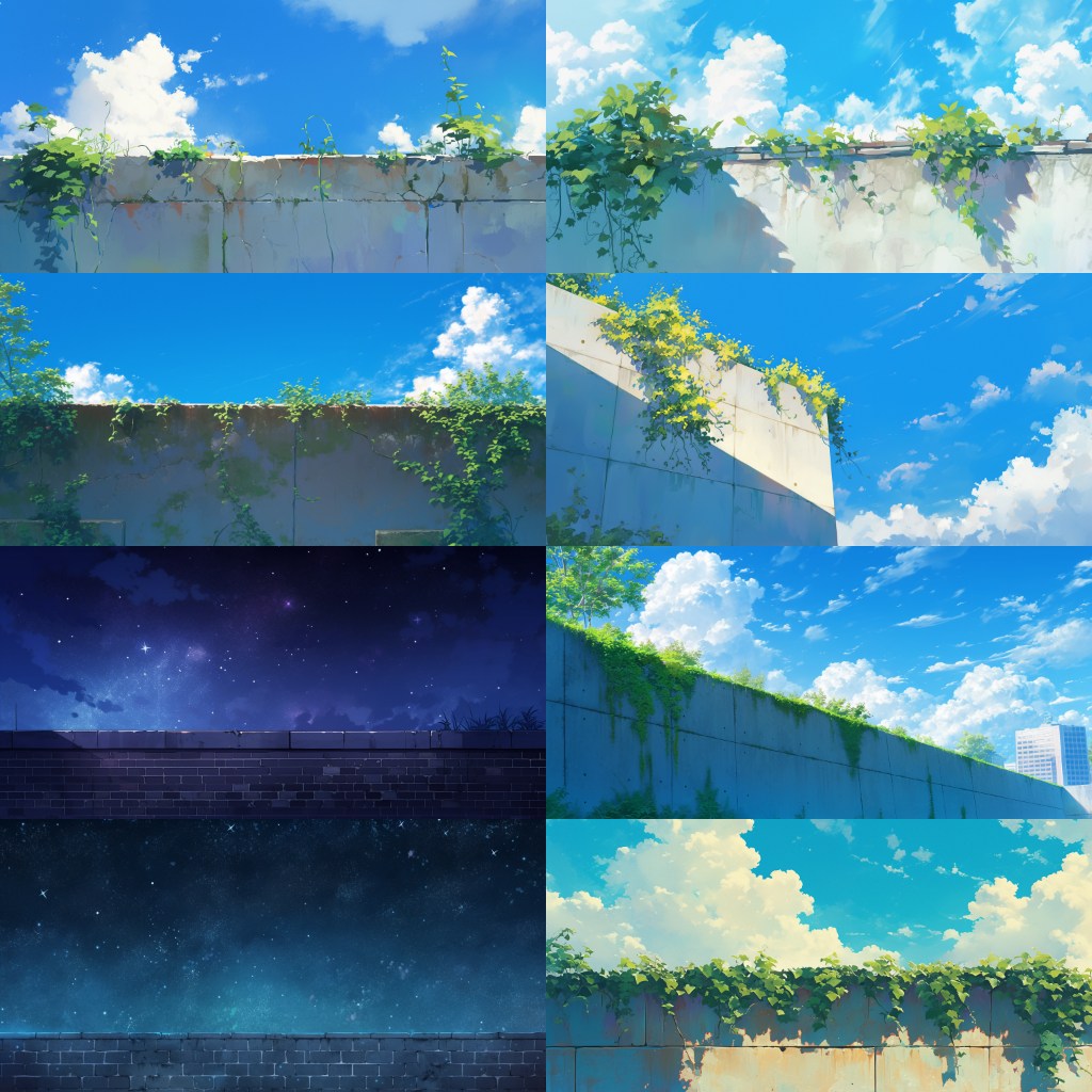 Wall 350 background illustrations