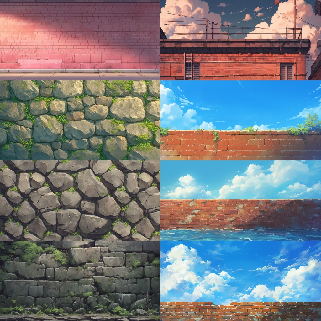 Wall 350 background illustrations