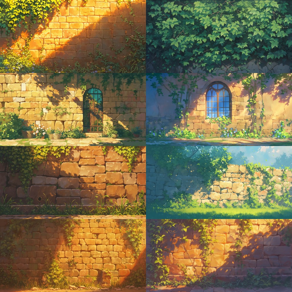 Wall 350 background illustrations