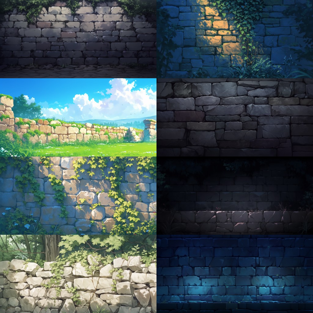 Wall 350 background illustrations