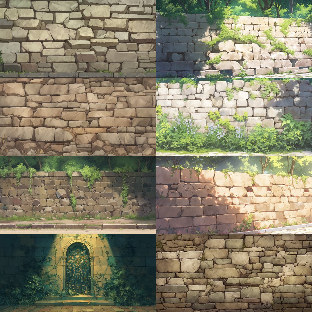 Wall 350 background illustrations