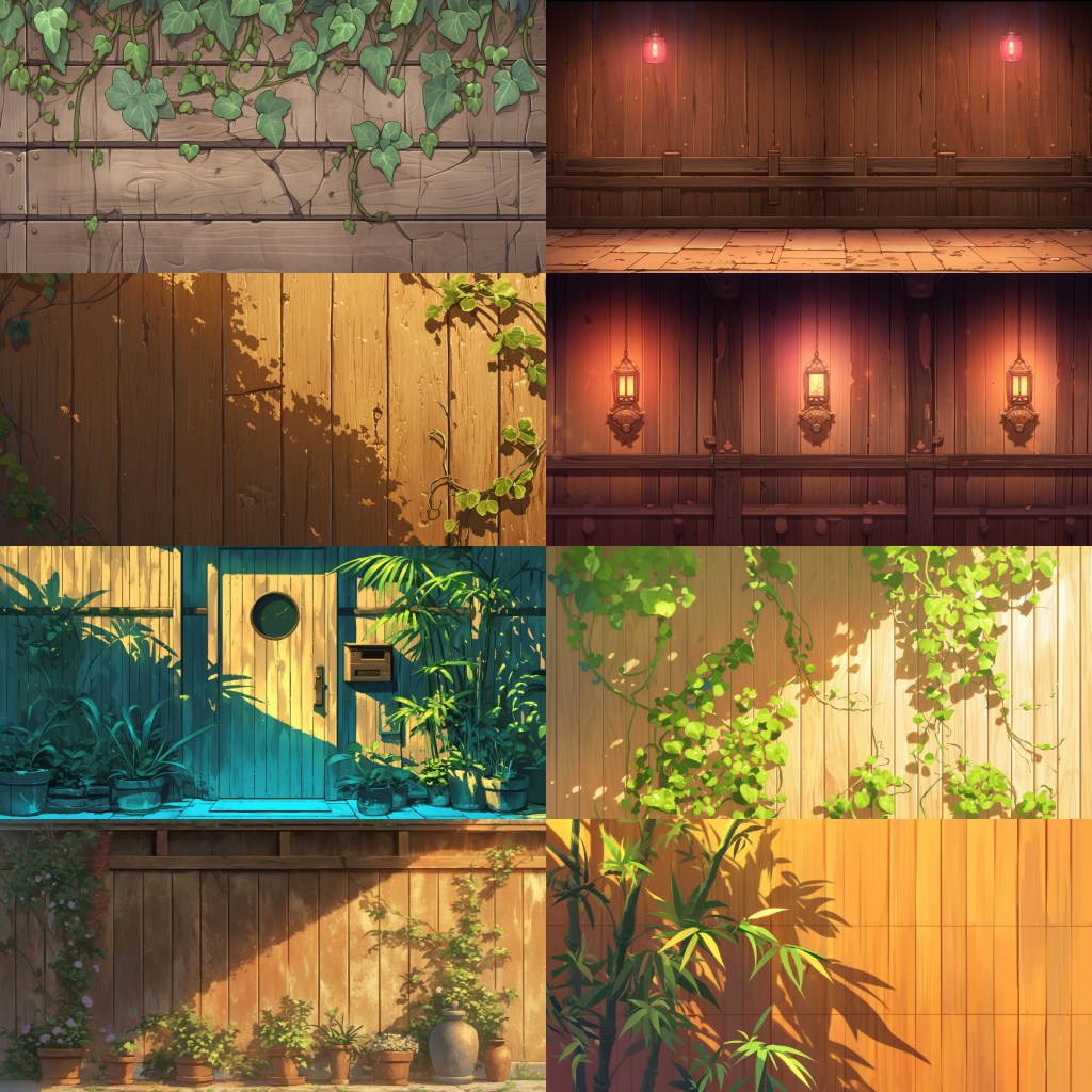 Wall 350 background illustrations