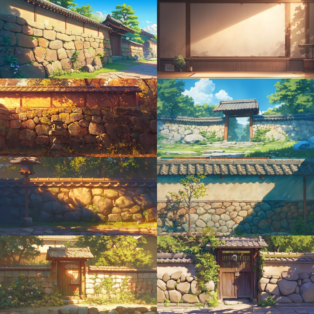 Wall 350 background illustrations